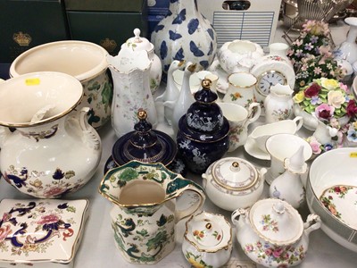 Lot 384 - Mason’s Ironstone, Portmeirion, Old Tupton Ware, Aynsley, Royal Albert, Wedgwood etc