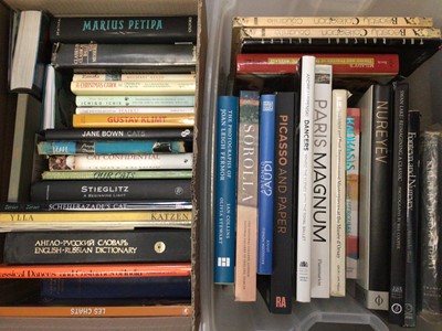 Lot 366 - Ballet, photography and art related books (2 boxes)