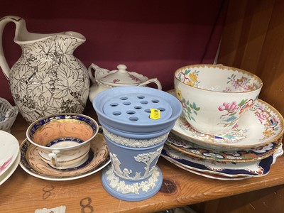 Lot 128 - 19th century ceramics and sundries