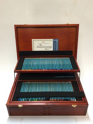 Lot 2503 - Derwent limited edition 'The Anniversary Box', with certificate numbered 45 of 1000