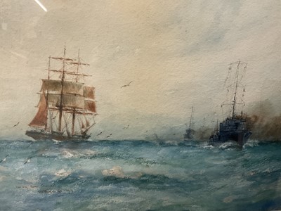 Lot 199 - William Minshall Birchall (1884-1941), watercolour, marine