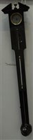 Lot 1059 - George III stick barometer with broken...