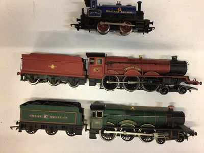 Lot 1904 - Railway selection of O and OO gauge locomotives, tenders and rolling stock plus track,..