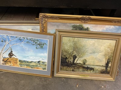 Lot 209 - Collection of pictures and prints, variety of media and subjects