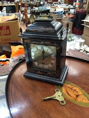 Lot 106 - Astral chinoiserie cases carriage clock