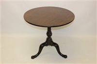 Lot 1138 - Good George II / early George III mahogany...