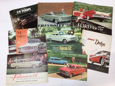 Lot 2026 - Quantity of car brochures