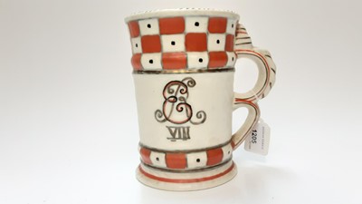 Lot 1205 - Crown Ducal Charlotte Rhead coronation jug