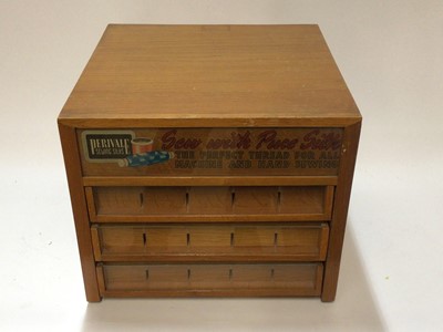 Lot 2505 - Sewing advertising box