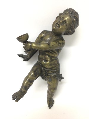 Lot 1001 - 19th century bronze figure of Bacchus