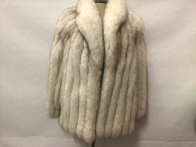 Lot 2076 - Artic fox fur jacket by Saga Fox.