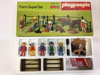 Lot 1821 - Marx Playpeople boxed sets No's 1730, 2511, 2512, 1720, 1740 and 1780