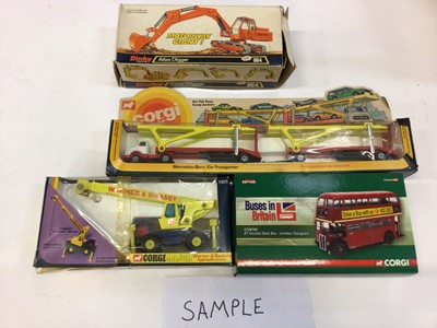 Lot 1830 - Diecast boxed selection including Corgi, Dinky, Oxford Diecast etc (Qty)
