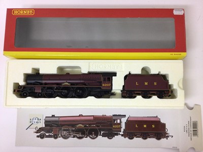 Lot 29 - Hornby OO gauge locomotives LMS 4-6-2 Princess Class 'Arthur of Cannaught' R2225, LNER 4-6-2 Class A3 locomotives 'Cameronian' R2103, SR 4-6-0 Class N15 locomotive 746 'Pendragon' R2620 all boxed (...