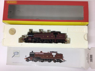 Lot 37 - Hornby OO gauge SR 4-4-0 Schools Class V locomotive 'Dulwich' R2124, LMS Fowler 2-6-4T Class 4P locomotive '2311' R2224 BR 0-6-0 Deans Goods locomotive '2579' R2210 all boxed (3)