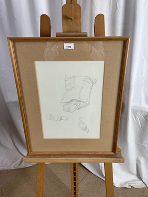 Lot 1178 - *Richard Chopping (1917-2008) pencil sketch - "A bag of toffees", 38cm x 28cm, in glazed frame