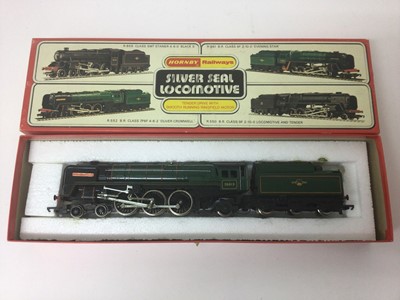 Lot 52 - Hornby OO gauge locomotive BR 4-6-2 loco 'Oliver Cromwell' R552, BR 4-6-0 loco 'Black Five' Class R859 both boxed (2)