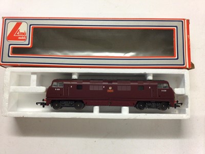 Lot 95 - Lima 00 gauge diesel locomotives Class 42 Warship D838 Rapid, BR Maroon, 205128MWG, Class 50, 'Revenge' 50 020, BR blue, 205141MWG, Class 31, 31541,  BR Intercity, 205233A2, and Class 60 'Steadfast...