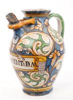 Lot 47 - 17th century Italian Majolica apotheCarsy wet...