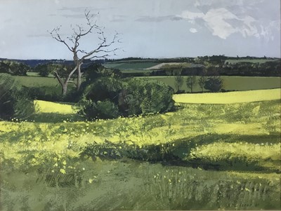 Lot 273 - Five Kit Leese paintings of East Anglian scenes together with a Jane Joseph Herrings watercolour and one other