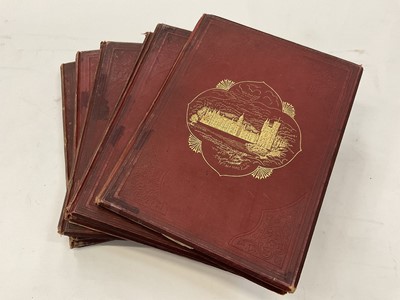 Lot 1682 - A Series of Picturesque Views of Seats of the Noblemen and Gentlemen of Great Britain, 6 vols., pub D. Banks, 15, Queen Street