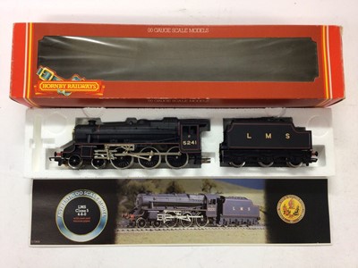 Lot 80 - Hornby OO gauge locomotives BR lined green 4-6-2 Class 7MT ' Morning Star' locomotive and tender 70021, R033, GWR lined green 4-6-0 King Class 'King Edward I' locomotive and tender 6024, R078, LMS...