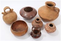 Lot 73 - Collection of seven Ancient pre-Columbian...