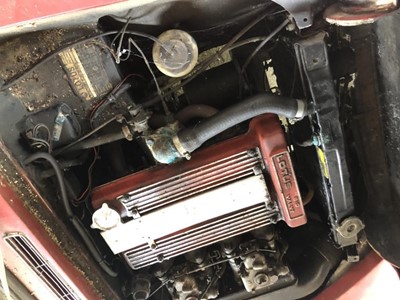 Lot 3 - 1967 Lotus Elan Drophead Coupe, 1588cc petrol, chassis number 45/6836, finished in red, reg. no. UUR 961E