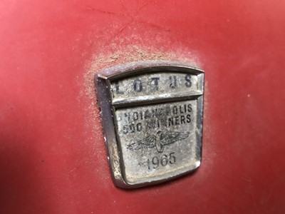 Lot 3 - 1967 Lotus Elan Drophead Coupe, 1588cc petrol, chassis number 45/6836, finished in red, reg. no. UUR 961E