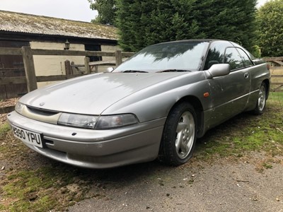 Lot 4 - 1995 Subaru SVX 3.3 4WD Auto Coupe, finished in silver with a black leather interior.