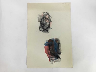 Lot 1330 - Peter Thursby (1930-2011) group of drawings on paper, various architectural and sculptural subjects, variously signed and dated, 60 x 85cm, and smaller (8)