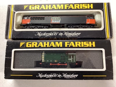 Lot 117 - Graham Farish N gauge 08800 intercity Class 08 Diesel Shunter D3406, 371005 plus Loadhaul Special Edition Class 56 Diesel locomotive 56055, No 805D