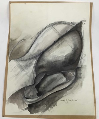 Lot 1328 - Peter Thursby (1930-2011) group of drawings, variety of media and size (4)