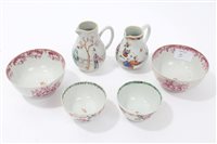 Lot 81 - Two 18th century Chinese export famille rose...