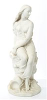Lot 95 - Victorian Minton Parian ware of Miranda by...