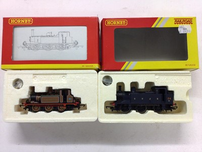 Lot 59 - Hornby OO gauge locomotives LBSC 0-6-0 Terrier locomotive "Earlswood" R2190, S&DJR 0-6-0T Class 3F R2882, SR 0-6-0 Terrier locomotive No W12, R2100B and SR 0-6-0 Terrier locomotive No11, R2100, all...