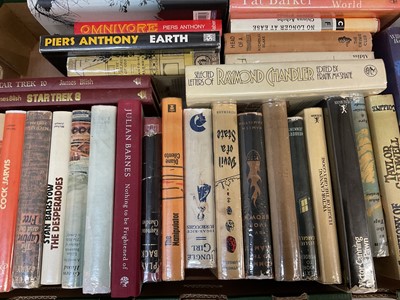 Lot 1770 - Two boxes of modern fiction first editions