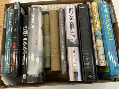 Lot 1767 - Small box of signed modern 1st editions