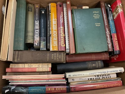 Lot 1766 - Arthur Conan Doyle, box of various publications