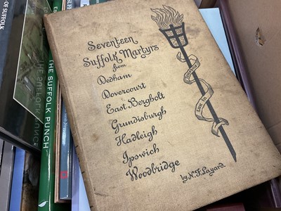 Lot 1765 - Box of East Anglian related books