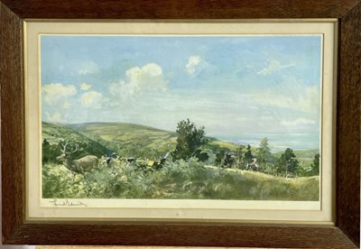 Lot 1134 - Lionel Edwards (1874-1954) three signed prints - The North Norfolk Harriers, The Berkeley and The Devon and Somerset Staghounds, each signed in pencil, in glazed frames (3)
