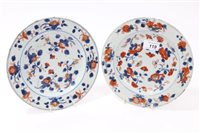 Lot 119 - Pair early 19th century Chinese Imari palette...