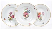 Lot 123 - Three late 18th century Italian Doccia...