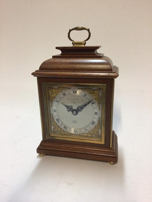 Lot 2507 - An Elliott London mantel clock retailed by Garrard & Co