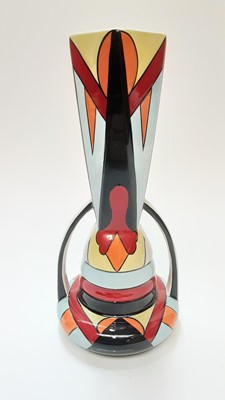 Lot 1191 - Lorna Bailey limited edition vase with abstract decoration, no 17 of 40