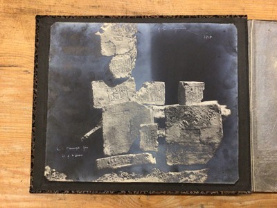 Lot 1412 - Photograph album c1930's entitled 'A peep into Mesopotamia, Iraq' with neat annotations.