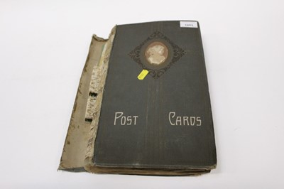 Lot 1414 - Postcard album of Judges Real Photographic cards, London at night, busy street scenes, policeman, lighthouses, fishing, beaches, views, landmarks etc.