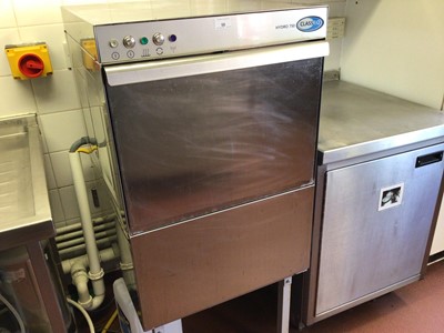 Lot 58 - A Classeq Hydro 750 stainless steel dishwasher, with water softener