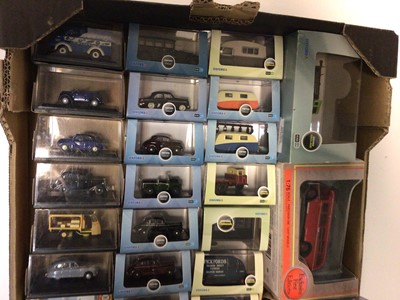 Lot 192 - Boxed selection 1:76 scale scale including Oxford, Classix, Hornby etc suitable for large Railway layouts (2 boxes)