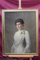 Lot 807 - Edwardian English School oil on canvas -...
